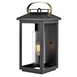 Online Elstead Wand Außenlampe Vintage E27 IP44 H: 51,8 cm Schwarz