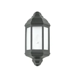 Outlet Easylight Wand Außenleuchte Anthrazit LIVORNO rustikal E27 IP44