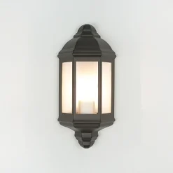 Outlet Easylight Wand Außenleuchte Anthrazit LIVORNO rustikal E27 IP44