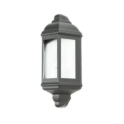 Outlet Easylight Wand Außenleuchte Anthrazit LIVORNO rustikal E27 IP44