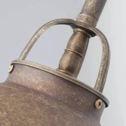 Sale Giovanni Battista Wand Außenleuchte aus Messing in Antik Bronze