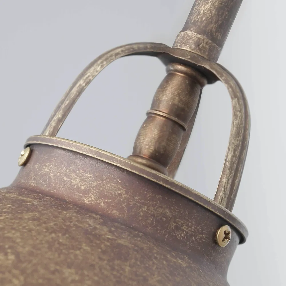 Sale Giovanni Battista Wand Außenleuchte aus Messing in Antik Bronze