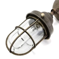 Giovanni Battista Wand Außenleuchte echtes Messing Bronze* Außenwandleuchten|Lampen Aus Aller Welt