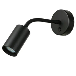 Easylight Wand Leselampe mit Schalter Schwarz verstellbar vielseitig* Wandleuchten|Küchenlampen