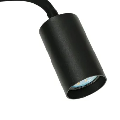 Easylight Wand Leselampe mit Schalter Schwarz verstellbar vielseitig* Wandleuchten|Küchenlampen