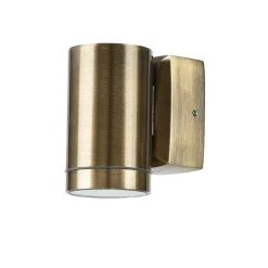 Hot Lido Wand Spot außen IP64 rostfreies Messing GU10 SERRES