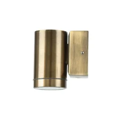 Hot Lido Wand Spot außen IP64 rostfreies Messing GU10 SERRES