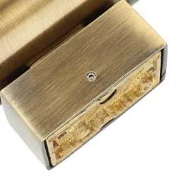 Hot Lido Wand Spot außen IP64 rostfreies Messing GU10 SERRES