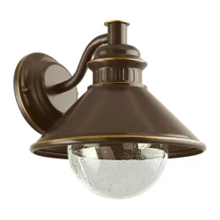 Discount Eglo Wandaußenleuchte Albacete Kupfer