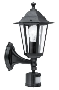 Eglo Wandaußenleuchte LATERNA 4 in schwarz* Außenwandleuchten|Rustikale Lampen