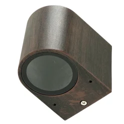 Easylight Wandlampe AALBORG außen Down Strahler Braun Antik* Moderne Lampen|Moderne Außenleuchten