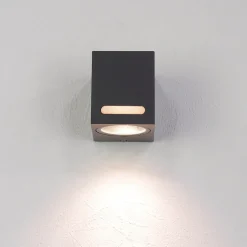 Easylight Wandlampe Aluminium eckig IP44 außen praktisch* Moderne Lampen|Moderne Außenleuchten