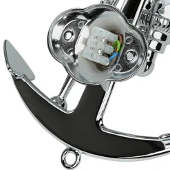 Online Laura Suardi Wandlampe ANCORA Chrom Messing Maritim Badezimmer