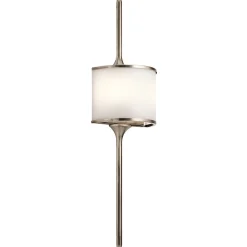 Elstead Wandlampe ARYA Badezimmer IP44 Zinn B:20cm Lampe