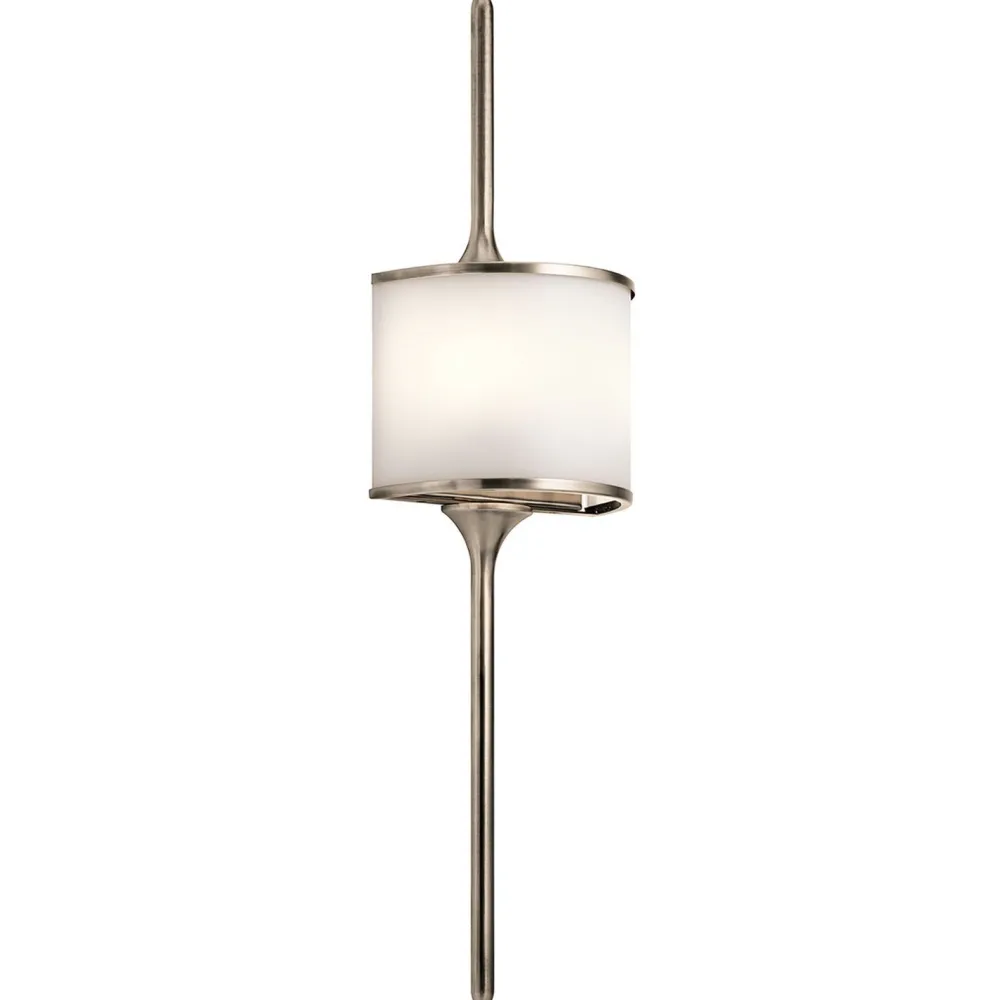 Elstead Wandlampe ARYA Badezimmer IP44 Zinn B:20cm Lampe
