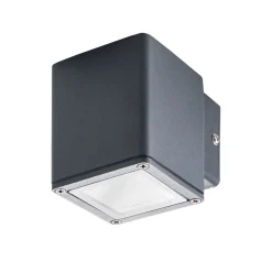 Kanlux Wandlampe Außen Anthrazit IP44 Aluminium Haustür* Außenwandleuchten|Moderne Lampen