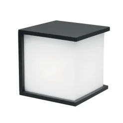 New Elstead Wandlampe Außen Anthrazit Aluminium eckig IP44