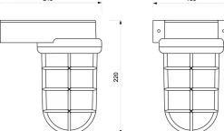 Laura Suardi Wandlampe Außen Chrom Maritim IP55 Laterne Haus* Außenleuchten Antik|Außenleuchten Messing