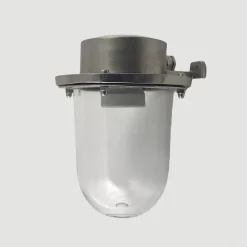 Andromeda Wandlampe außen Echt-Messing Glas E27 IP64 18 cm hoch* Gartenlaternen|Messinglampen