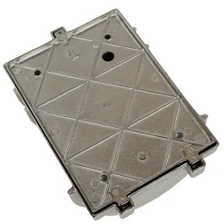 Hot Lido Wandlampe Außen Glas Messing in Nickel Maritim IP64