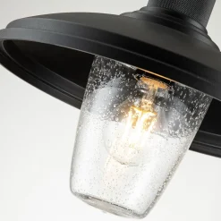New Elstead Wandlampe außen H: 33,1 cm IP44 Schwarz E27 Maritim