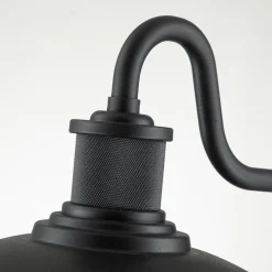 New Elstead Wandlampe außen H: 33,1 cm IP44 Schwarz E27 Maritim