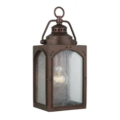 Elstead Wandlampe außen IP44 in Kupfer antik Rustikal Vintage* Außenleuchten Antik|Außenwandleuchten