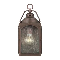 Elstead Wandlampe außen IP44 in Kupfer antik Rustikal Vintage* Außenleuchten Antik|Außenwandleuchten
