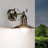 Clearance Easylight Wandlampe außen IP44 in Silber maritimes Design OSLO