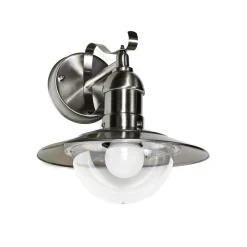 Clearance Easylight Wandlampe außen IP44 in Silber maritimes Design OSLO