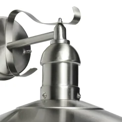 Clearance Easylight Wandlampe außen IP44 in Silber maritimes Design OSLO