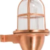 Lido Wandlampe Außen Kupfer Echt-Messing IP64 Maritim* Außenleuchten Antik|Außenwandleuchten