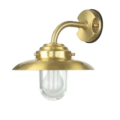 Lido Wandlampe Außen Laterne Messing Maritim IP64 Haus* Metall Lampen|Messinglampen