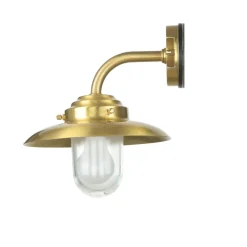 Lido Wandlampe Außen Laterne Messing Maritim IP64 Haus* Metall Lampen|Messinglampen