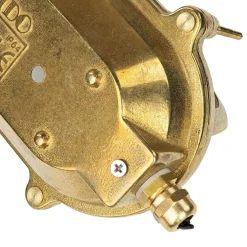 Lido Wandlampe Außen Messing Glas Haus oval Maritim* Metall Lampen|Messinglampen