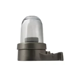 Andromeda Wandlampe außen Messing Glas H: 15 cm IP64 Nickel matt* Außenwandleuchten|Gartenlaternen