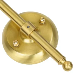 New Lido Wandlampe Außen Messing Glas Maritim Hof PELLA