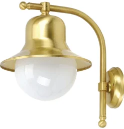 Hot Lido Wandlampe Außen Messing IP23 Maritim wetterfest