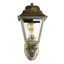 Outlet Lido Wandlampe Außen Messing IP43 Rustikal Haustür