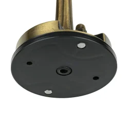 Lido Wandlampe Außen Messing Riffelglas Hof Maritim IP64* Außenwandleuchten|Rustikale Lampen