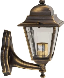Sale Lido Wandlampe Außen Messing Rustikal IP43 Haus Hoflampe
