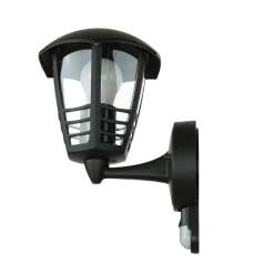 Sale Rabalux Wandlampe Außen mit Bewegungsmelder IP44 E27 Schwarz