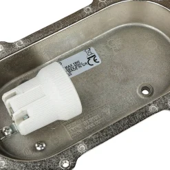 Best Lido Wandlampe Außen Nickel Echt-Messing Haus Terrasse