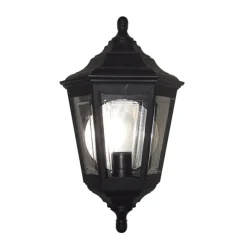 Elstead Wandlampe Außen Schwarz IP44 Rustikal wetterfest* Außenleuchten Antik|Außenwandleuchten