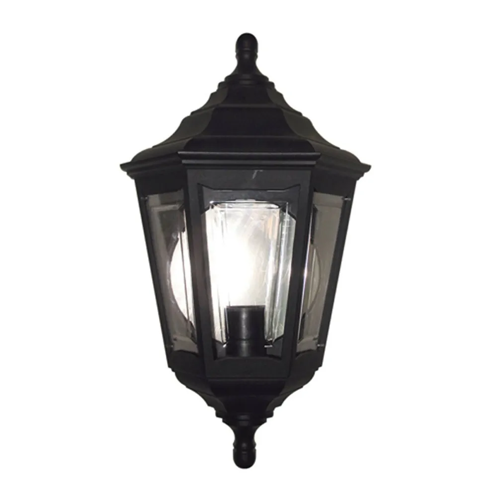 Elstead Wandlampe Außen Schwarz IP44 Rustikal wetterfest* Außenleuchten Antik|Außenwandleuchten