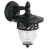 New Elstead Wandlampe Außen Schwarz IP44 Rustikal Terrasse