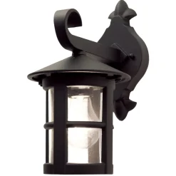 Outlet Elstead Wandlampe Außen Schwarz Rustikal IP43 Haus Hof