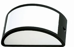 Best Lido Wandlampe Außen Schwarz Weiß IP44 E27 Aluminium Outdoor