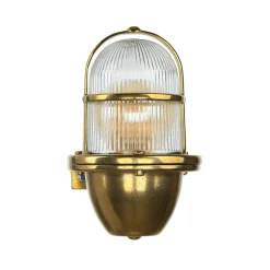 Online Lido Wandlampe Außen Terrasse Haustür Messing massiv