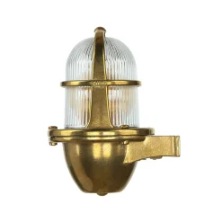 Online Lido Wandlampe Außen Terrasse Haustür Messing massiv